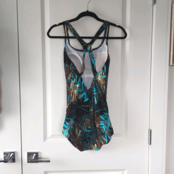 Speedo One Piece Bathing Suit - NWOT, Size 14 - Picture 2 of 9